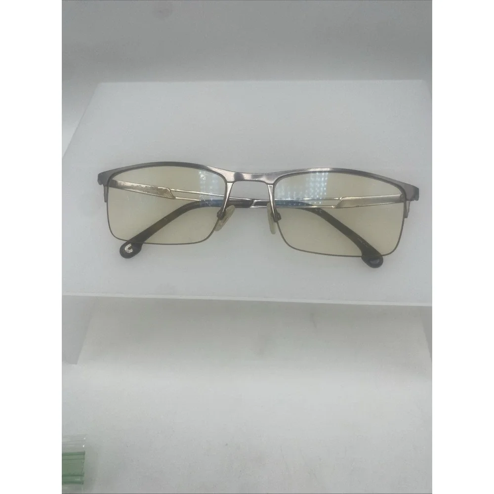 Carrera Eyeglasses Sunglasses FRAMES ONLY 8832 Half Rim 140 Titanium Gold 283